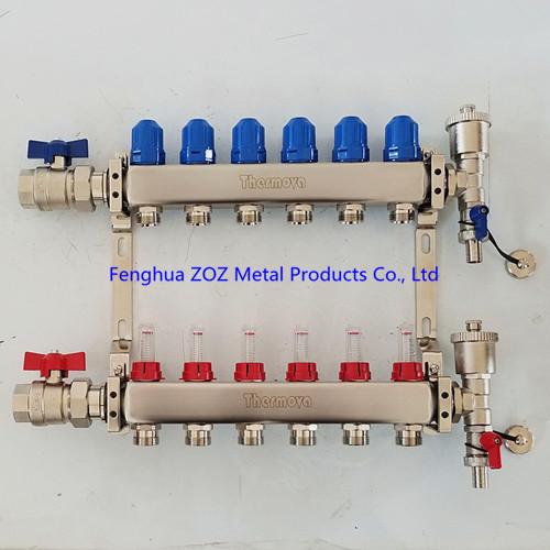 Underfloor Heating Manifold 1" Ball Valves , Ball Valve for Radiant