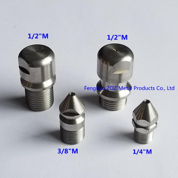 1//4/'/'M 3//8/"M Jetter Rotary Nozzle Pressure Washer Drain Sewer Cleaning Pipe