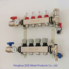 Stainless Steel UFH 4-Port Manifolds for Underfloor Heating systems