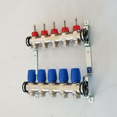 Stainless Steel Underfloor Heating Manifold for HVAC Systems Floor Heating Systems