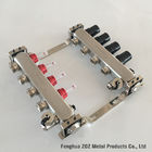 preassembled stainless steel floor heating manifold set ,