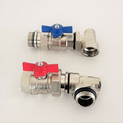 Underfloor Manifold Ball Valve Set , Isolation Valves for Radiant Heat Manifold