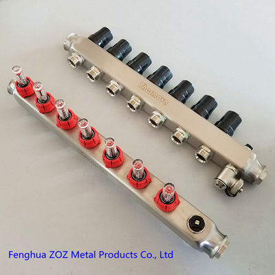 Manifold for water circulation floor heating system，Water Manifold Radiant Floor Heating System