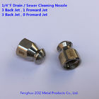 1/4" F Stainless Steel Drain Cleaning Nozzle ,Sewer Jetting Nozzle