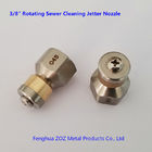 3/8" Rotating Drain Sewer Jetter Nozzle , Rotating Drain & Sewer cleaning nozzle