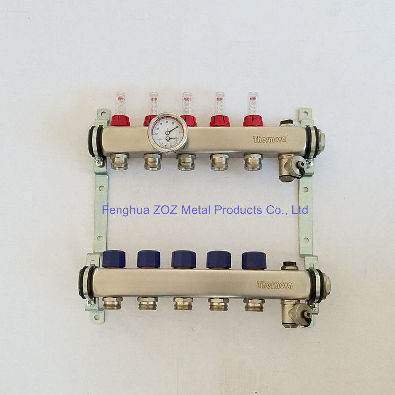 Radiant Floor Heat PEX Manifolds 4 Circuit
