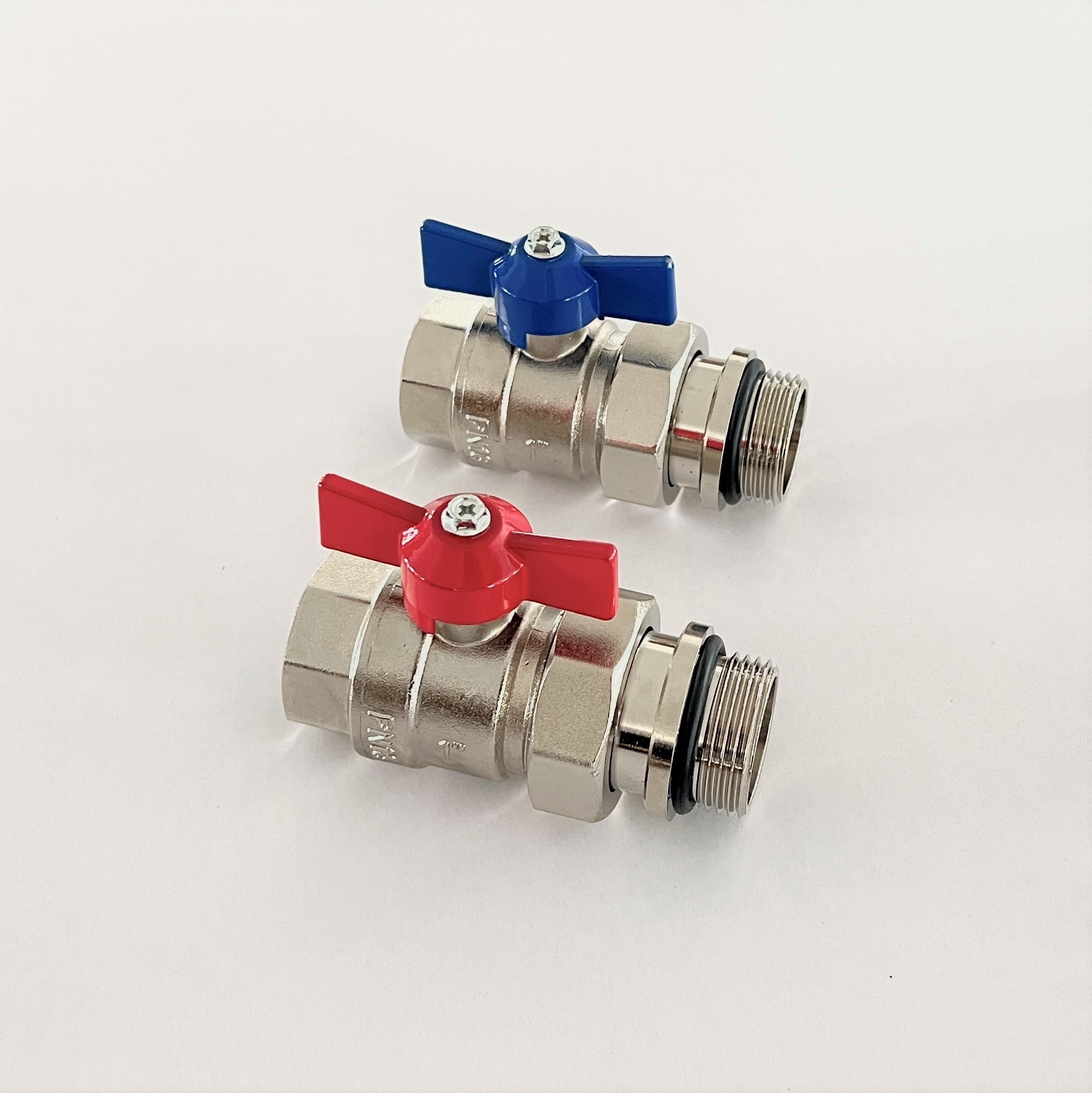 Underfloor Manifold Ball Valve Set , Isolation Valves for Radiant Heat Manifold